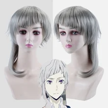 Anime Bungo Stray Dogs - Nakajima Atsushi Cosplay Wig Short Silver Gray Hair Wig Synthetic Hair Anime Cosplay Props
Anime Bungo Stray Dogs - Nakajima Atsushi Cosplay Wig Short Silver Gray Hair Wig Synthetic Hair Anime Cosplay Props
