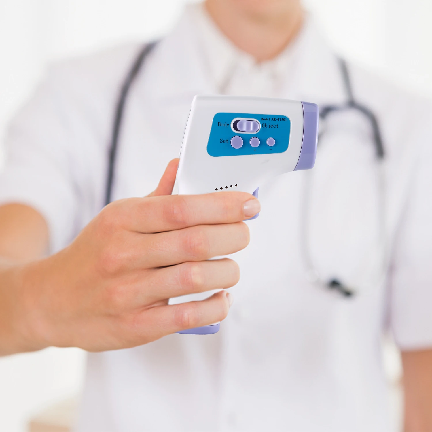 Infrared Forehead Body Thermometer Gun Non-contact LCD displayTemperature Measurement Device Standing Thermometer Adult Kids
Infrared Forehead Body Thermometer Gun Non-contact LCD displayTemperature Measurement Device Standing Thermometer Adult Kids