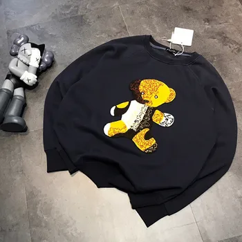 2020 Spring Versatile Loose Plush Embroidery Teddy Bear and Plush Sweatshirt Woman
2020 Spring Versatile Loose Plush Embroidery Teddy Bear and Plush Sweatshirt Woman