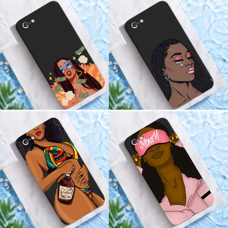MAKE MONEY Not Friends Kash Afro Black Girl Fundas phone case for iPhone X XR XS Max 8 7 6s Plus Matte Candy Preto Silicone Case
MAKE MONEY Not Friends Kash Afro Black Girl Fundas phone case for iPhone X XR XS Max 8 7 6s Plus Matte Candy Preto Silicone Case