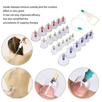 Chinese Health Care Medical Vacuum Body Cupping Set 24Pcs Massage Cans Cup Biomagnetic Massage Therapy Body Relaxation Kit
Chinese Health Care Medical Vacuum Body Cupping Set 24Pcs Massage Cans Cup Biomagnetic Massage Therapy Body Relaxation Kit