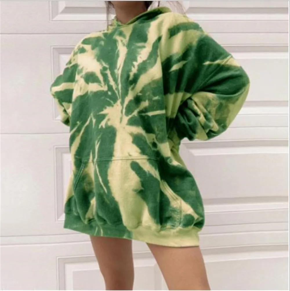 Tie Dye Hoodies Women Loose Front Pocket Hooded Long Sleeve Sweatshirts Streetwear Oversized Hoodies
Tie Dye Hoodies Women Loose Front Pocket Hooded Long Sleeve Sweatshirts Streetwear Oversized Hoodies