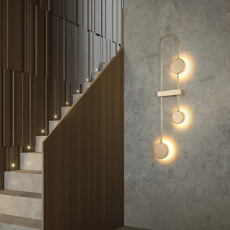 Декоративная настенная лампа для гостиной современный простой креативный