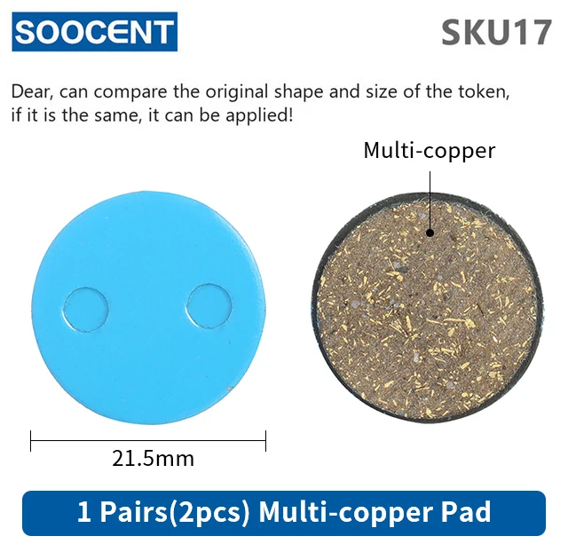 1 Pairs Semi-metal Bicycle Disc Brake Pads MTB Mountain Cycling Bike Brake Pads Bike Accessories For SHIMANO B01S SRAM M446 355 1 Pairs Semi-metal Bicycle Disc Brake Pads MTB Mountain Cycling Bike Brake Pads Bike Accessories For SHIMANO B01S SRAM M446 355