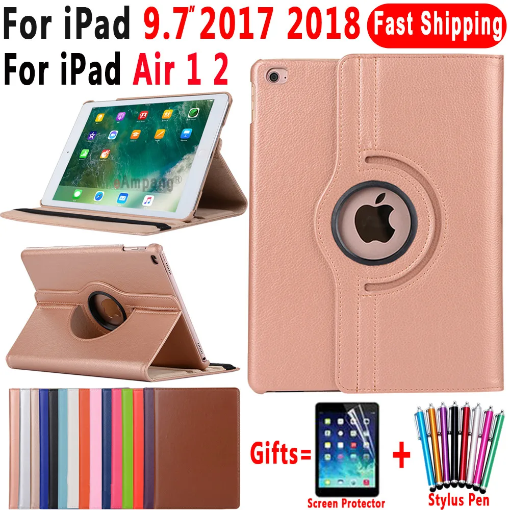 For iPad 9.7 2018 2017 Case Cover for iPad Air 2 Air 1 Case 5 6 5th 6th Generation Funda 360 Degree Rotating Leather Smart Coque
For iPad 9.7 2018 2017 Case Cover for iPad Air 2 Air 1 Case 5 6 5th 6th Generation Funda 360 Degree Rotating Leather Smart Coque