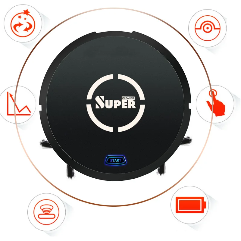 Quality Robot Vacuum Cleaner , Auto Rechargeable Smart Sweeping Robot Dry Wet Sweeping Vacuum Cleaner Home Auto Dust Sterilize
Quality Robot Vacuum Cleaner , Auto Rechargeable Smart Sweeping Robot Dry Wet Sweeping Vacuum Cleaner Home Auto Dust Sterilize