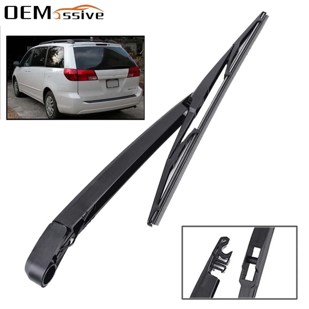 Rear Window Wiper Windshield Windscreen Wiper Blade Arm Kit For Toyota Sienna 2004 2005 OE:85241AE010
Rear Window Wiper Windshield Windscreen Wiper Blade Arm Kit For Toyota Sienna 2004 2005 OE:85241AE010