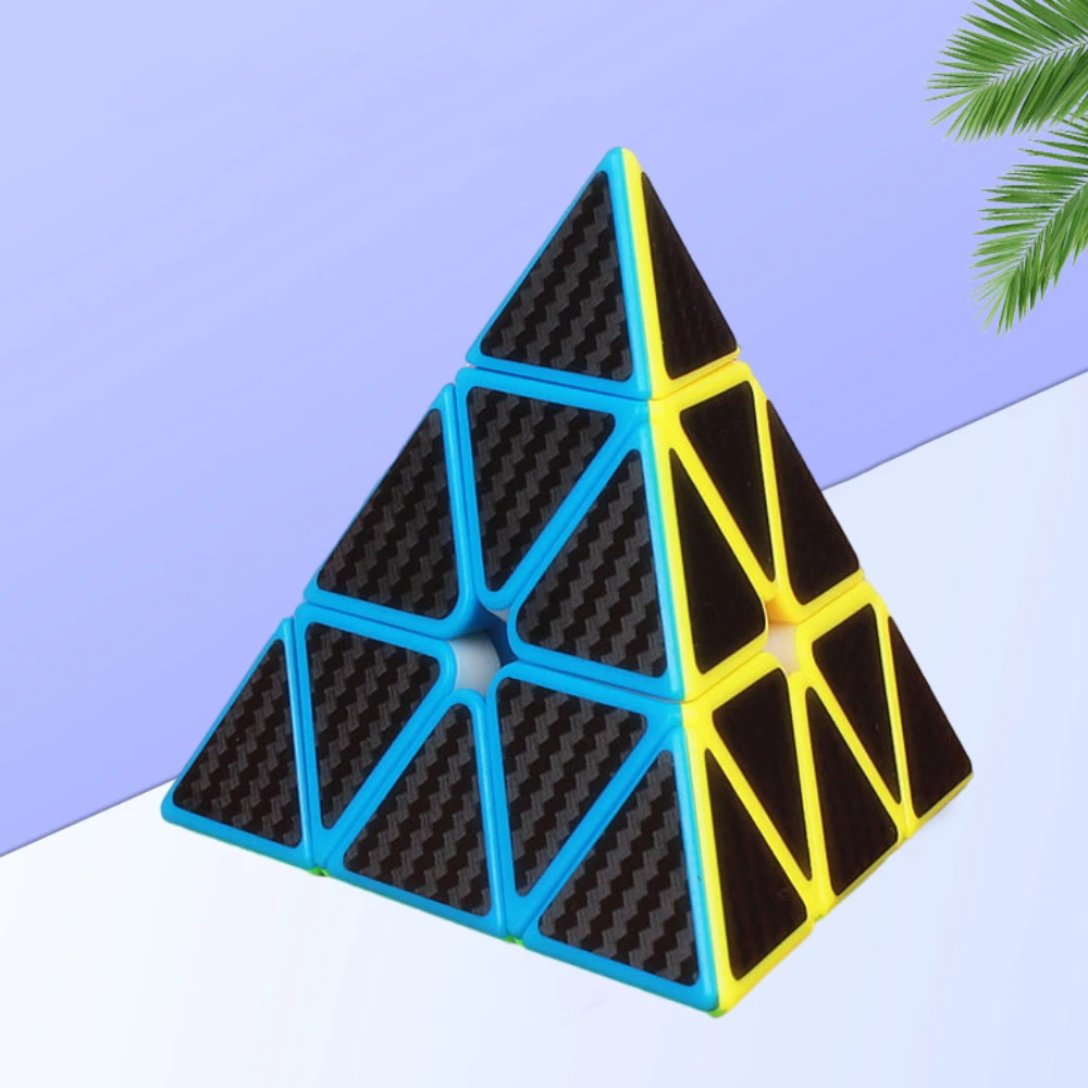 Moyu mofangjiaoshi pyramid magic cube Analog carbon fiber stickers speed cubes professional puzzle pyramid cubes triangle toy
Moyu mofangjiaoshi pyramid magic cube Analog carbon fiber stickers speed cubes professional puzzle pyramid cubes triangle toy