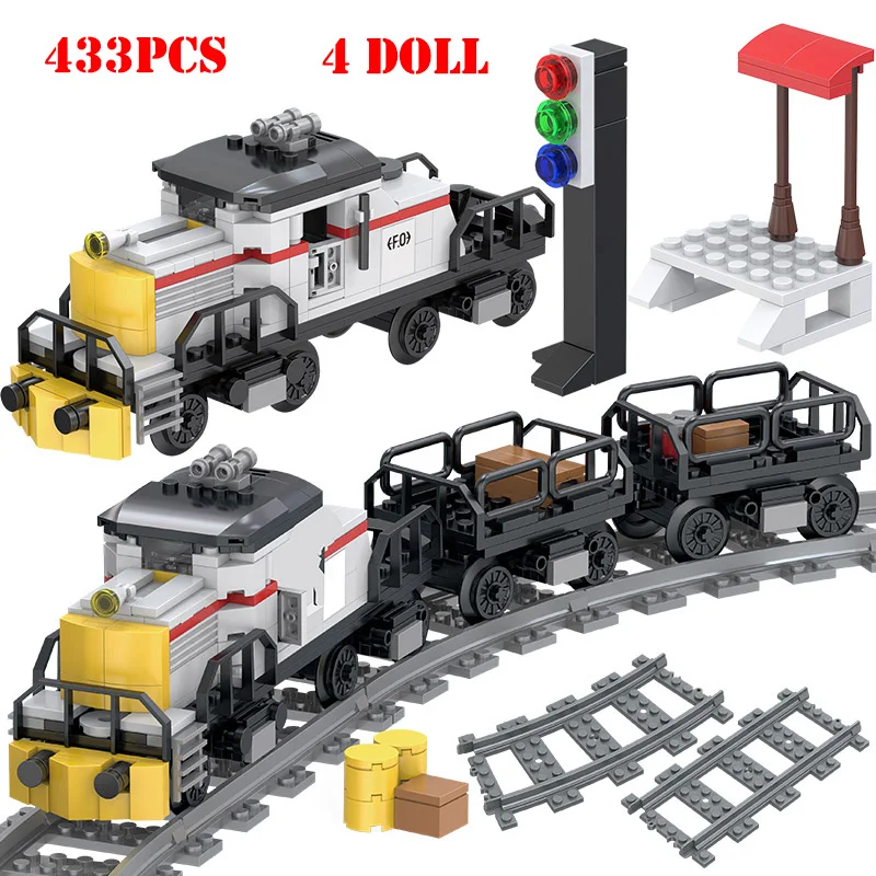 Rails Power Train Building Blocks Compatible City Track Train Figures Compatible Legoing Technic DIY Bricks Toys For Child Gifts
Rails Power Train Building Blocks Compatible City Track Train Figures Compatible Legoing Technic DIY Bricks Toys For Child Gifts