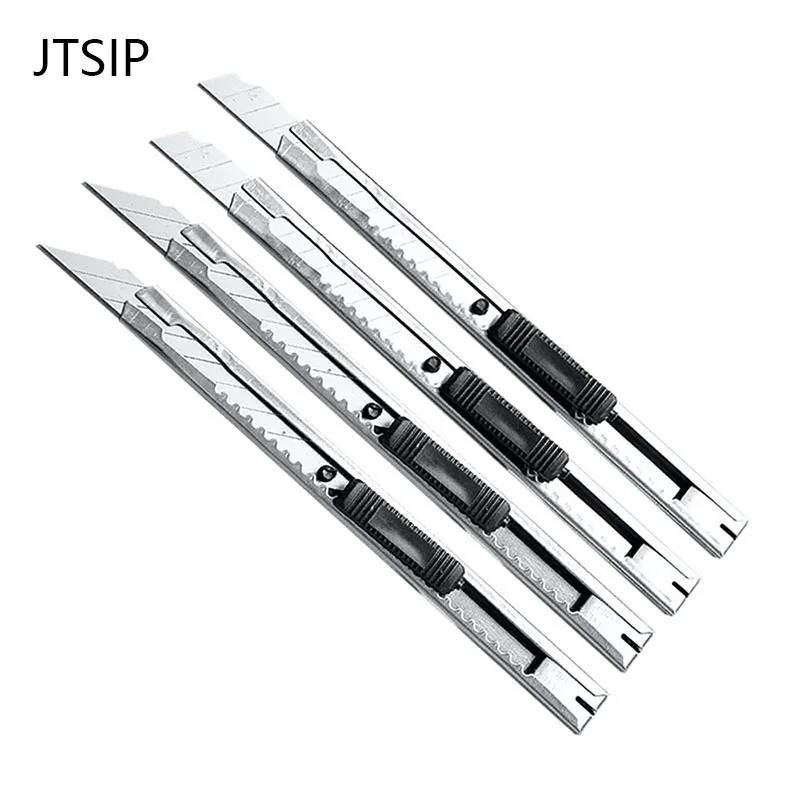 JTSIP 2pcs Utility Knife Retractable Security Cutting Paper Cutter Art Knife Screw Locking Craft Knife School Supplies Student
JTSIP 2pcs Utility Knife Retractable Security Cutting Paper Cutter Art Knife Screw Locking Craft Knife School Supplies Student