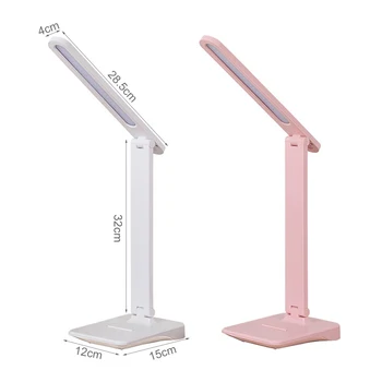 Sensor Touch LED Desk Lamp Touch Control Brightness Dimmable USB Charging Dormitory Reading Eye Protection LED Desk Lamp
Sensor Touch LED Desk Lamp Touch Control Brightness Dimmable USB Charging Dormitory Reading Eye Protection LED Desk Lamp