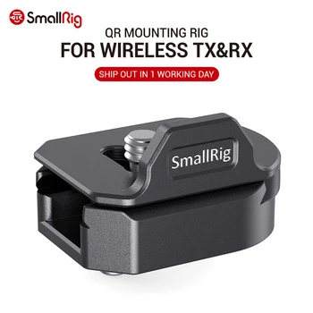 SmallRig Universal DSLR Camera Clamp Quick Release Mounting Kit for Wireless TX and RX 2482
SmallRig Universal DSLR Camera Clamp Quick Release Mounting Kit for Wireless TX and RX 2482