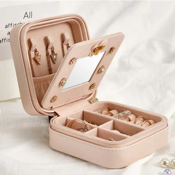 1pcs Display Box Accessory Storage Space Saver Multi-Functional Easy To Take Jewelry Storage Box with Mirror Make Up Accessory
1pcs Display Box Accessory Storage Space Saver Multi-Functional Easy To Take Jewelry Storage Box with Mirror Make Up Accessory