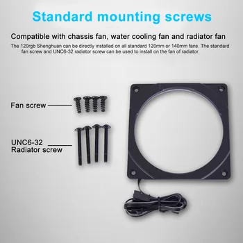 RGB Fan Frame Home Office Computer Cooling Ring Color Changing RGB Fan Frame High Density LEDs
RGB Fan Frame Home Office Computer Cooling Ring Color Changing RGB Fan Frame High Density LEDs