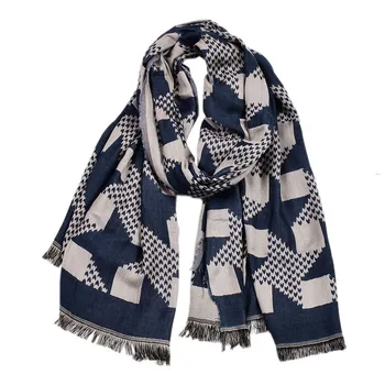 195*65cm High Quality Cotton Winter New Geometric Cotton Men's Scarf Shawl Wrapped Headscarf Blue Black Coffee
195*65cm High Quality Cotton Winter New Geometric Cotton Men's Scarf Shawl Wrapped Headscarf Blue Black Coffee