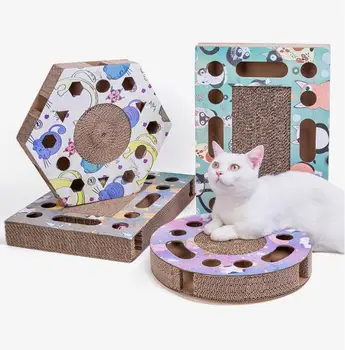 Catnip Pet Cat Scratcher Kitten Scratch Pad Corrugated Paper Scratch Board For Kittens Cat Scratching Pet Products Balls Toys
Catnip Pet Cat Scratcher Kitten Scratch Pad Corrugated Paper Scratch Board For Kittens Cat Scratching Pet Products Balls Toys