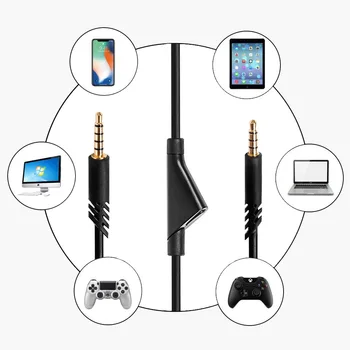 The Headphone Audio Cable Is Suitable for Astro A10 A40 A10 Gaming Headset Audio Wire for The Rogge TPE Mute Cable.
The Headphone Audio Cable Is Suitable for Astro A10 A40 A10 Gaming Headset Audio Wire for The Rogge TPE Mute Cable.