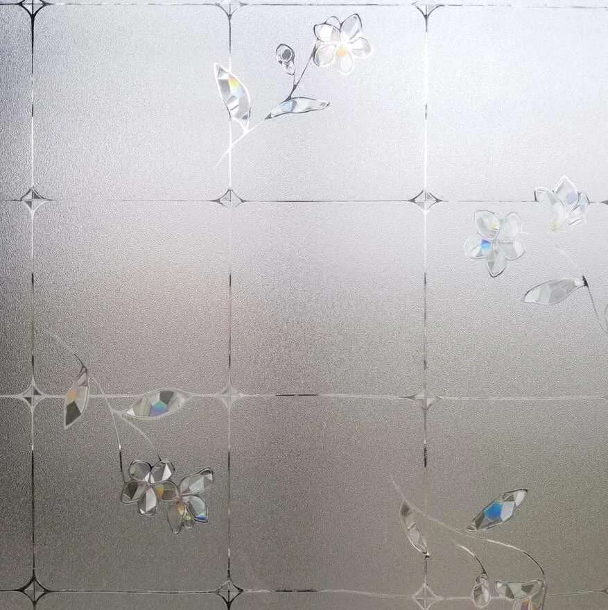 Flower Grid Pattern Glass Film Static Cling Privacy Protection Heat Control Opaque Frosted Reusable Window Cover 17.77''by78.7''
Flower Grid Pattern Glass Film Static Cling Privacy Protection Heat Control Opaque Frosted Reusable Window Cover 17.77''by78.7''