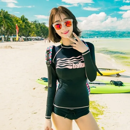 New Style WOMEN'S Swimsuit Korean Style Split Type Long Sleeve Sun Blocking Service Diving Suit Two-Piece Swimwear Jellyfish Clo
New Style WOMEN'S Swimsuit Korean Style Split Type Long Sleeve Sun Blocking Service Diving Suit Two-Piece Swimwear Jellyfish Clo