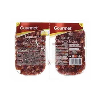 Gourmet - Taquitos de Chorizo Extra - 2 x 75 g
Gourmet - Taquitos de Chorizo Extra - 2 x 75 g