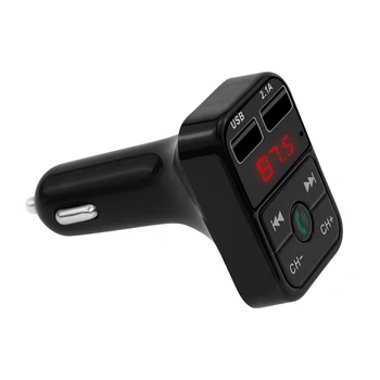Car Bluetooth 5.0 FM Transmitter Wireless Handsfree Audio Receiver Auto MP3 Player 2.1A Dual USB Fast Charger Phone Charger
Car Bluetooth 5.0 FM Transmitter Wireless Handsfree Audio Receiver Auto MP3 Player 2.1A Dual USB Fast Charger Phone Charger