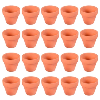 20 Pcs Mini Terracotta Pot Clay Ceramics Breathable Nursery Pots Succulent Pots Flower Pots for Plants Crafts Wedding Favors
20 Pcs Mini Terracotta Pot Clay Ceramics Breathable Nursery Pots Succulent Pots Flower Pots for Plants Crafts Wedding Favors