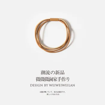 Mixed Colors of Four-in-One Multi-Ultra-stretch Base Section Headband Hair Band Japanese Korean Simple Elegant Headband Hair Acc
Mixed Colors of Four-in-One Multi-Ultra-stretch Base Section Headband Hair Band Japanese Korean Simple Elegant Headband Hair Acc