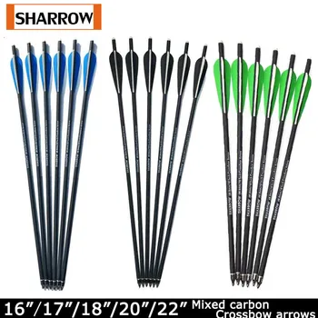 12 pcs Archery 16" /17" /18"/ 20"/ 22" Crossbow Arrows Mix Carbon Steel fixed Arrows Outdoor Traditional Bow Hunting Shooting
12 pcs Archery 16" /17" /18"/ 20"/ 22" Crossbow Arrows Mix Carbon Steel fixed Arrows Outdoor Traditional Bow Hunting Shooting