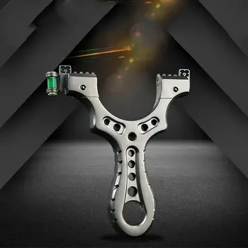 Outdoor Hunting Athletic Slingshot Stainless Steel Slingshot Using Powerful Flat Rubber Band High Power Catapult 
Outdoor Hunting Athletic Slingshot Stainless Steel Slingshot Using Powerful Flat Rubber Band High Power Catapult