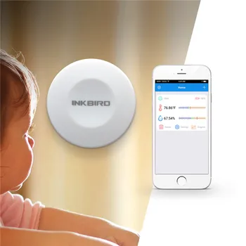 INKBIRD IBS-TH1 Mini Digital Thermometer Hygrometer Data Logger Electronic Temperature Humidity Meter Weather Station
INKBIRD IBS-TH1 Mini Digital Thermometer Hygrometer Data Logger Electronic Temperature Humidity Meter Weather Station