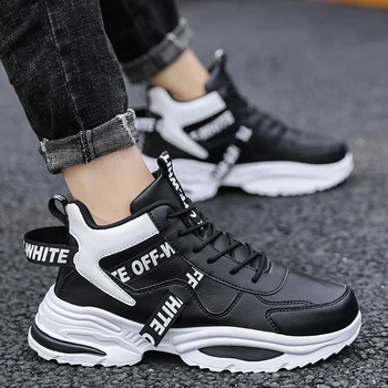 Men's Boots Fashion High Quality Non-slip Thick Bottom Autumn Winter Shoes For Men PU Leather Ankle Boots Men Footwear Sneakers
Men's Boots Fashion High Quality Non-slip Thick Bottom Autumn Winter Shoes For Men PU Leather Ankle Boots Men Footwear Sneakers