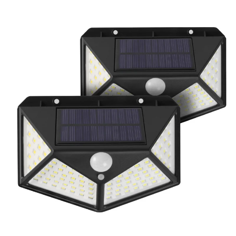 Outdoor Wall Light Solar Motion Sensor 100Led Light Outdoor Waterproof Solar Powered Led Wall Light Luces Solares Para Exterior
Outdoor Wall Light Solar Motion Sensor 100Led Light Outdoor Waterproof Solar Powered Led Wall Light Luces Solares Para Exterior
