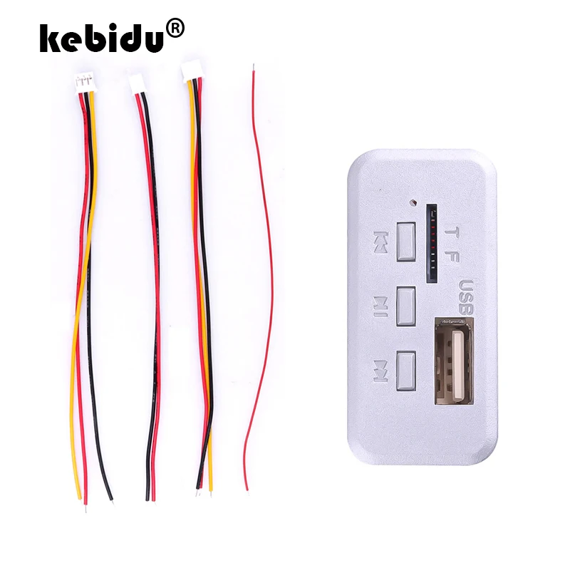 Mini 12V Handsfree Bluetooth 5.0 Car Radio MP3 Player Decoder Board Support FM TF Card AUX With MIC Audio Module 50*24mm
Mini 12V Handsfree Bluetooth 5.0 Car Radio MP3 Player Decoder Board Support FM TF Card AUX With MIC Audio Module 50*24mm