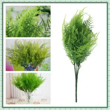 Plastic Green 7Stems Artificial Asparagus Bush Plants Home Party Decoration Home Office Greenery Artificial Plants Wedding Decro
Plastic Green 7Stems Artificial Asparagus Bush Plants Home Party Decoration Home Office Greenery Artificial Plants Wedding Decro