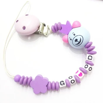 2019 New Baby Pacifier Clip Chain Panda Shape Hand Made Cute Colourful Beads Dummy Clip Baby Soother Wooden Holder
2019 New Baby Pacifier Clip Chain Panda Shape Hand Made Cute Colourful Beads Dummy Clip Baby Soother Wooden Holder