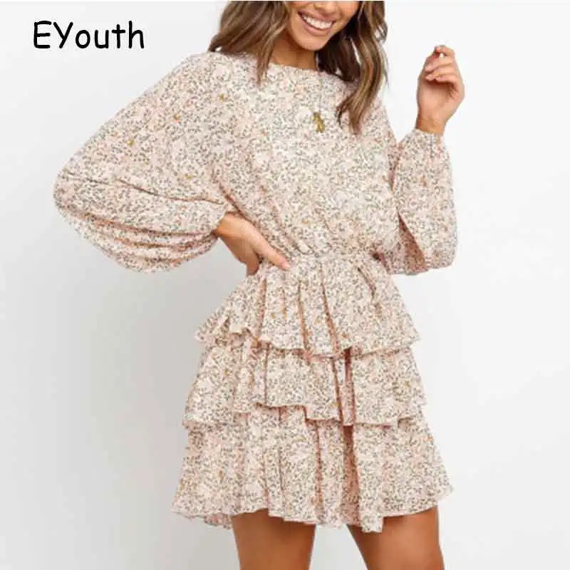 Boho Floral Print Chiffon Women Dress 2020 New Summer Cascading Ruffle Sexy Open Back Holiday Party Dress Spring Ladies Clothes
Boho Floral Print Chiffon Women Dress 2020 New Summer Cascading Ruffle Sexy Open Back Holiday Party Dress Spring Ladies Clothes