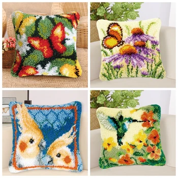 Natural Scenery Smyrna Foamiran For Needlework Button Package DIY Latch Hook Rug Cartoon Butterfly Carpet Embroidery Pillow
Natural Scenery Smyrna Foamiran For Needlework Button Package DIY Latch Hook Rug Cartoon Butterfly Carpet Embroidery Pillow