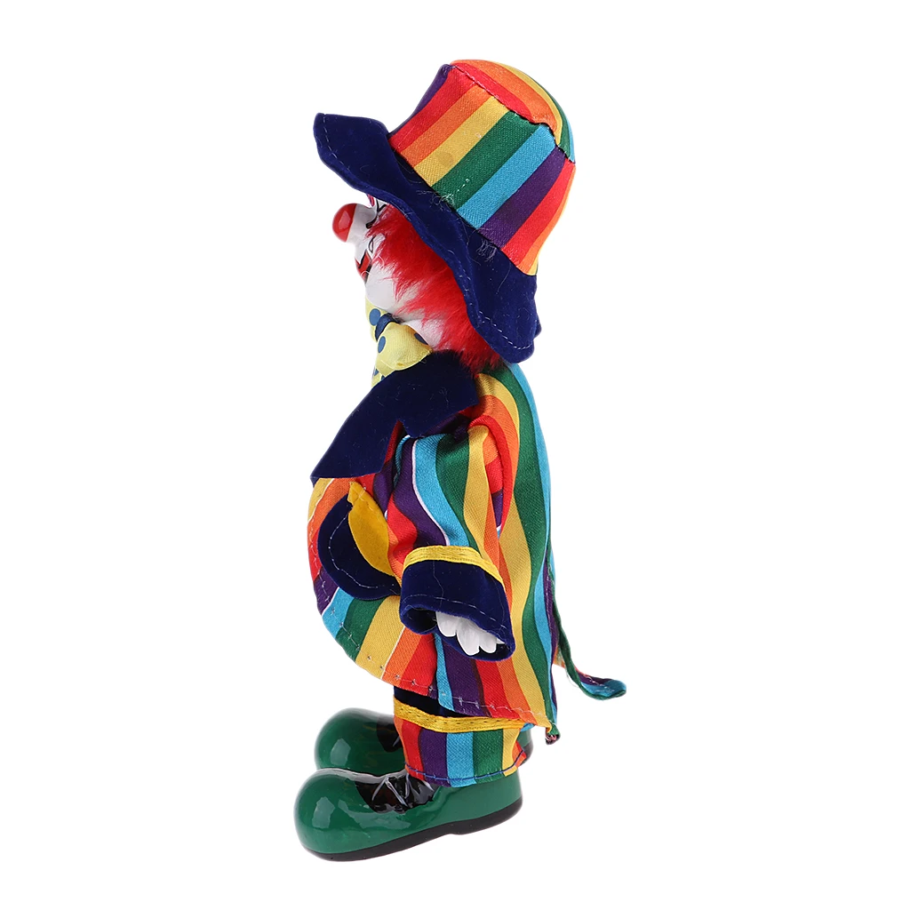 7inch Funny Clown Porcelain Joker Doll, Valentin Gift for Him or Girlfriend Party Decoration Home Table Desk Top Ornaments 7inch Funny Clown Porcelain Joker Doll, Valentin Gift for Him or Girlfriend Party Decoration Home Table Desk Top Ornaments
