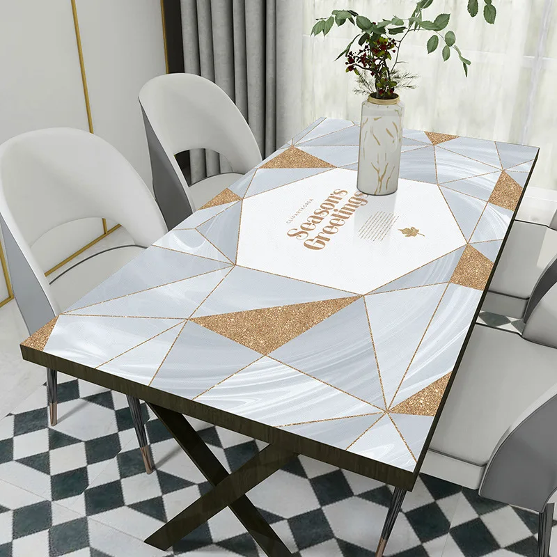 Imitation marble Modern leather tablecloth Waterproof oilproof heat-resistant non-slip table mat customize table protector
Imitation marble Modern leather tablecloth Waterproof oilproof heat-resistant non-slip table mat customize table protector