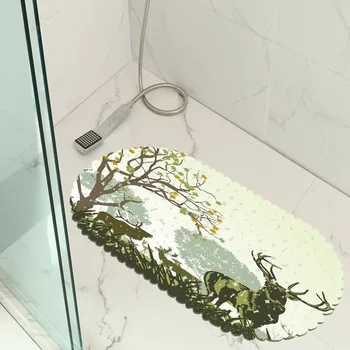 Bathroom Mat Shower Non-Slip Mat Bathroom Mat Bath Mat Suction Cup Mat Graphic Customization
Bathroom Mat Shower Non-Slip Mat Bathroom Mat Bath Mat Suction Cup Mat Graphic Customization