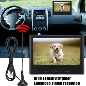 LEADSTAR 9 Inch TV television 800 x 480 Color TFT-LED DVB-T/T2 Front Speaker Digital TV televisor portable led car tv televizyon
LEADSTAR 9 Inch TV television 800 x 480 Color TFT-LED DVB-T/T2 Front Speaker Digital TV televisor portable led car tv televizyon