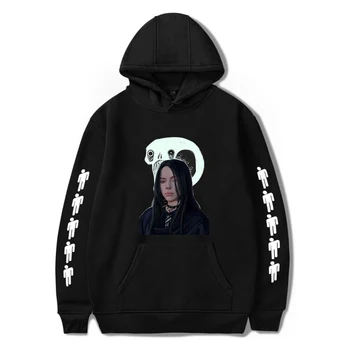 Fashion Billie Eilish Hoodie Women's Sweatshirt New Fashion Jacket Autumn Winter Boys Comfortable Black Pullover
Fashion Billie Eilish Hoodie Women's Sweatshirt New Fashion Jacket Autumn Winter Boys Comfortable Black Pullover