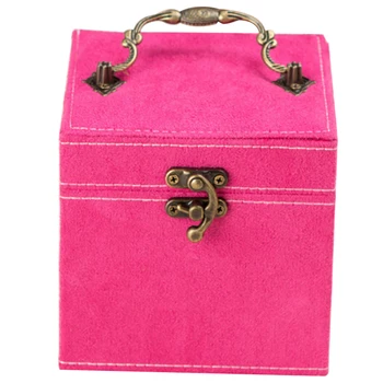 3 Layers Jewelry Box Earring Necklace Storage Case Jewelry Organizer with Metal Buckle and Mirror
3 Layers Jewelry Box Earring Necklace Storage Case Jewelry Organizer with Metal Buckle and Mirror