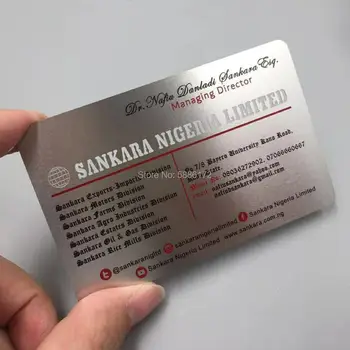 OEM quality very popular stainless steel metal card etched words and logo
OEM quality very popular stainless steel metal card etched words and logo
