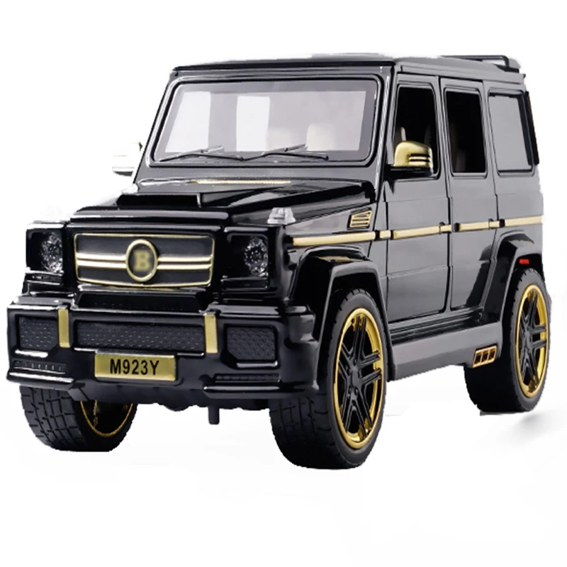 IDAMI 1:24 Diecast Toy Car Model G65 Off-Road Vehicle Suv Sound and Light Boy Car Model Pull Back Toys Collection Kids Gift
IDAMI 1:24 Diecast Toy Car Model G65 Off-Road Vehicle Suv Sound and Light Boy Car Model Pull Back Toys Collection Kids Gift