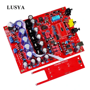 Lusya PCM1794/PCM1798 CS8416 Audio DAC optical fiber coaxial usb audio decoder board 24bit 192K T1150
Lusya PCM1794/PCM1798 CS8416 Audio DAC optical fiber coaxial usb audio decoder board 24bit 192K T1150