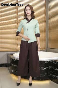 2020 chinese style women men hospital medical uniforms scrubs sets nursing work top+pant v neck spa salon massage workwear suit
2020 chinese style women men hospital medical uniforms scrubs sets nursing work top+pant v neck spa salon massage workwear suit