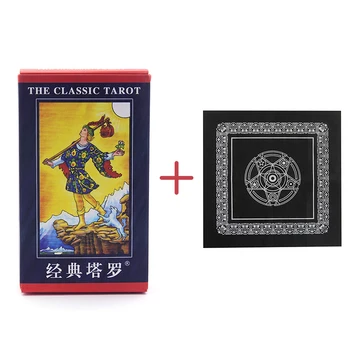 Classic Collocation One Piece Tarot Cards With one Cloth The English High-quality Bright Color Is Special Tarot Card
Classic Collocation One Piece Tarot Cards With one Cloth The English High-quality Bright Color Is Special Tarot Card