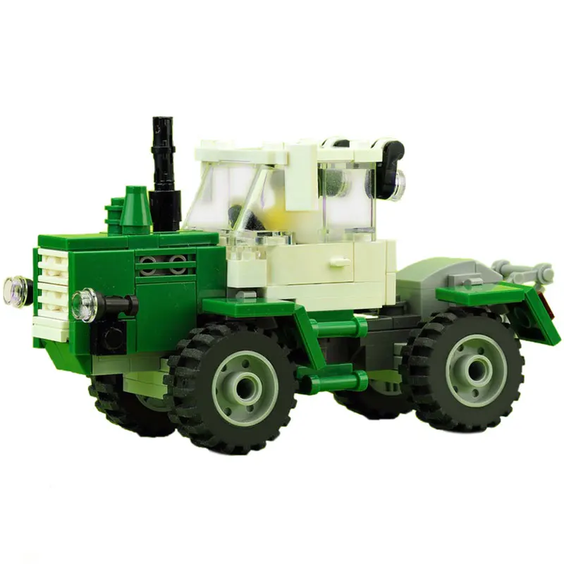 

Creative MOC Granule Puzzle Block Toy MOC-15743 Green tractor