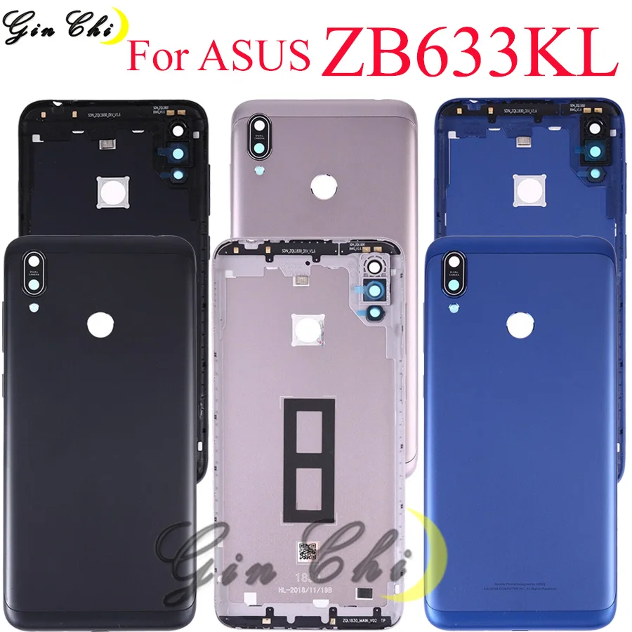 Оригинальный чехол для аккумулятора ASUS ZB663KL задняя крышка Asus Zenfone Max M2 ZB633KL с